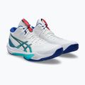 Încălțăminte de volei pentru bărbați ASICS Sky Elite FF MT 3 alb/albastru asics 10