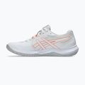 Încălțăminte de volei pentru femei ASICS Gel-Tactic 13 white/vivid coral 2