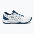 Încălțăminte de volei pentru bărbați ASICS Gel-Tactic 13 white/mako blue 2