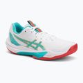 Pantofi de volei pentru femei ASICS Sky Elite FF 3 alb/sticlă de mare
