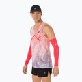 Tricou de alergare pentru bărbați  ASICS Metaspeed Singlet flash red 4