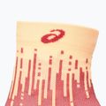 Șosete ASICS Performance Run Quarter bright orange/black 3