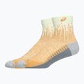Șosete ASICS Performance Run Quarter oatmeal/feather grey/pepper 2