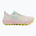 Încălțăminte de alergare pentru femei ASICS Trabuco Terra 3 mineral beige/aurora green 2