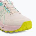 Încălțăminte de alergare pentru femei ASICS Trabuco Terra 3 mineral beige/aurora green 7