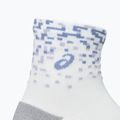 Șosete ASICS Performance Run Quarter brilliant white/lilac hint/bluebell 3