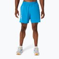 Pantaloni scurți de alergare pentru bărbați ASICS Icon 7IN Aegean Blue/Cream