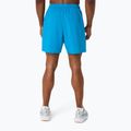 Pantaloni scurți de alergare pentru bărbați ASICS Icon 7IN Aegean Blue/Cream 3