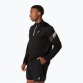 Longsleeve de alergare pentru bărbați Asics Icon LS 1/2 Zip performance black/cream 4