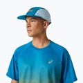 Tricou de alergare pentru bărbați ASICS Road Fade SS Aegean Blue/Yamabuki 5