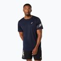 Tricou de alergare pentru bărbați ASICS Icon SS midnight/cream