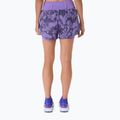 Pantaloni scurți de alergare pentru femei ASICS Road All Over Print amethyst 3