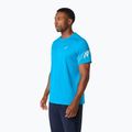 Tricou de alergare pentru bărbați ASICS Icon SS Aegean Blue/Cream 4
