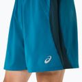 Pantaloni scurți de alergare pentru bărbați ASICS Road 7IN tranquil teal/dark teal/yamabuki 10
