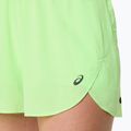 Pantaloni scurți de alergare pentru femei ASICS Metarun Split illuminate green 11