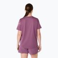 Tricou de alergare pentru femei ASICS Icon SS velvet purple 3
