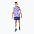 Tricou de alergare pentru bărbați ASICS Fujitrail Singlet cobalt burst/cream 2