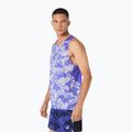 Tricou de alergare pentru bărbați ASICS Fujitrail Singlet cobalt burst/cream 4