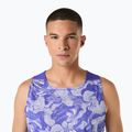 Tricou de alergare pentru bărbați ASICS Fujitrail Singlet cobalt burst/cream 5
