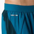Pantaloni scurți de alergare pentru bărbați ASICS Road 5IN tranquil teal/dark teal/yamabuki yellow 5