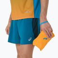 Tricou de alergare pentru bărbați ASICS Road All Over Print Singlet golden yellow/aegean blue 12