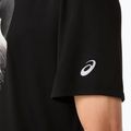 Tricou de alergare pentru bărbați Asics Fujitrail Logo Ss Top Performance Black/Cream/Carbon 6