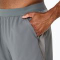 Pantaloni scurți de alergare pentru bărbați ASICS Road 2N1 5IN clay grey/steel grey/illuminate green 7