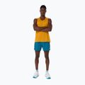 Tricou de alergare pentru bărbați ASICS Road Singlet yamabuki yellow 2
