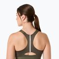 Sutien de antrenament ASICS Road Combination Zip dark olive 6