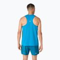 Tricou de alergare pentru bărbați ASICS Road Fade Singlet Aegean Blue/Yamabuki 3