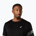 Tricou de alergare pentru bărbați ASICS Icon SS performance black/cream 5