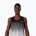 Tricou de alergare pentru bărbați ASICS Road Fade Singlet performance black/cream 4