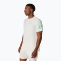 Tricou de alergare pentru bărbați ASICS Icon SS cream/vital green 4