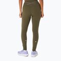 Colanți de alergare pentru femei ASICS Nagino Run Adjustable Tight dark olive 3