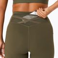 Colanți de alergare pentru femei ASICS Nagino Run Adjustable Tight dark olive 6