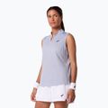 Tricou de tenis pentru femei ASICS Court Tank W grey/blue 5