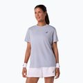 Tricou de tenis pentru femei ASICS Court Top W grey/blue 4