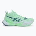 Încălțăminte de volei pentru bărbați ASICS Metarise 2 menthol/saba blue 2