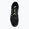 Încălțăminte de alergare pentru bărbați ASICS Fuji Lite 6 black/aurora green 5