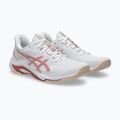 Încălțăminte de volei pentru femei ASICS Netburner Ballistic FF 4 white/rose rouge 10