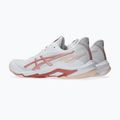 Încălțăminte de volei pentru femei ASICS Netburner Ballistic FF 4 white/rose rouge 11