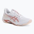 Încălțăminte de volei pentru femei ASICS Netburner Ballistic FF 4 white/rose rouge