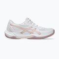 Încălțăminte de volei pentru femei ASICS Gel-Rocket 12 white/pearl pink