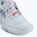 Încălțăminte de tenis pentru femei ASICS Gel-Resolution X Clay W sky/grey blue 7