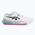 Încălțăminte de tenis pentru bărbați ASICS Gel-Resolution X white/aurora green 2