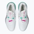 Încălțăminte de tenis pentru bărbați ASICS Gel-Resolution X white/aurora green 6