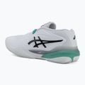 Încălțăminte de tenis pentru bărbați ASICS Gel-Resolution X Clay white/aurora green 3