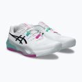 Încălțăminte de tenis pentru bărbați ASICS Gel-Resolution X Clay white/aurora green 10