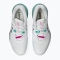 Încălțăminte de tenis pentru bărbați ASICS Gel-Resolution X Clay white/aurora green 13