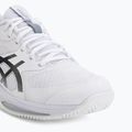 Încălțăminte de tenis pentru bărbați ASICS Solution Speed FF 4 Clay white/black 7